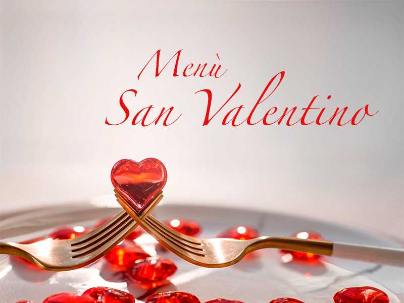 Menù San Valentino