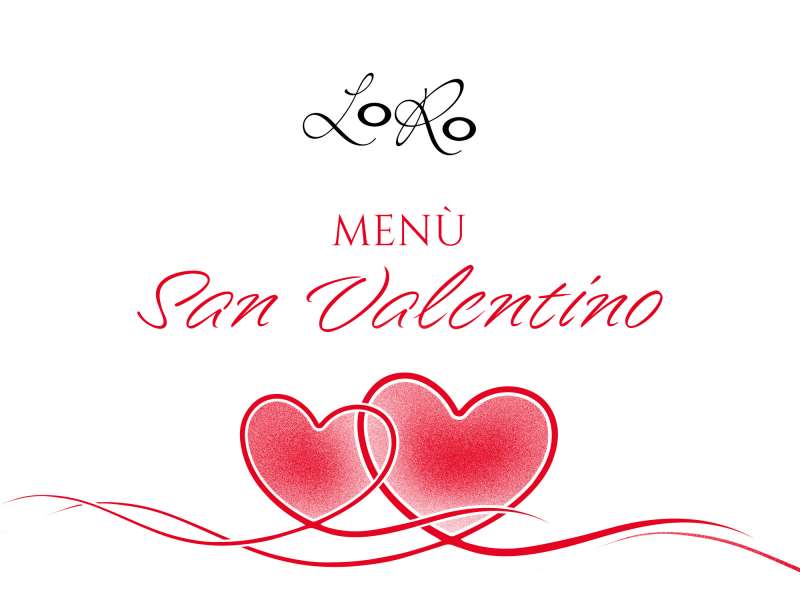 Menu San Valentino