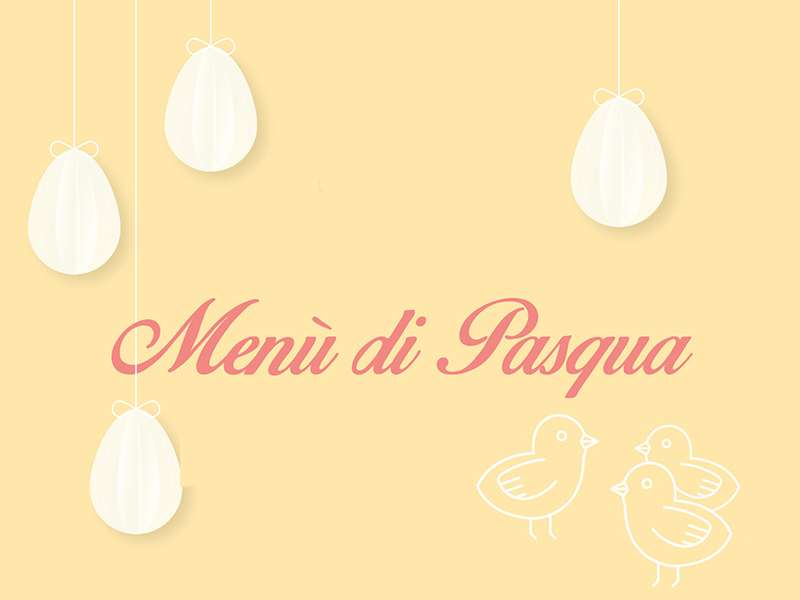 Menù S. Pasqua 2025