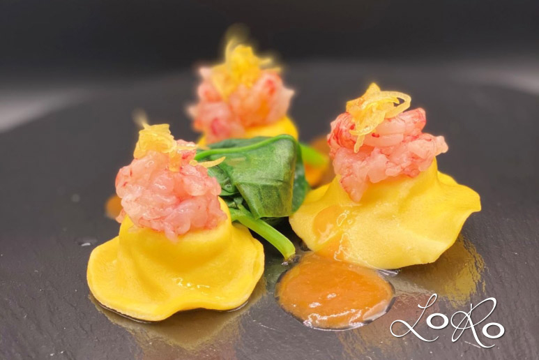 Raviolo di pasta fresca